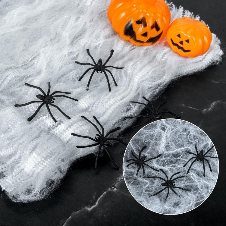 Halloween Décoration Toile D'araignée, Halloween Toile D'araignée de T