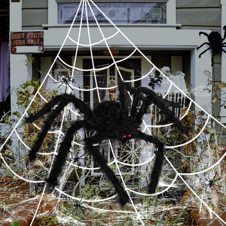 Halloween Décoration Toile D'araignée, Halloween Toile D'araignée de T