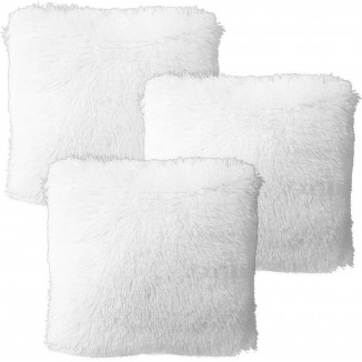 TYXHXTF 3 PCS Housse de Coussin de Canapé, Housses de Coussin en Peluc